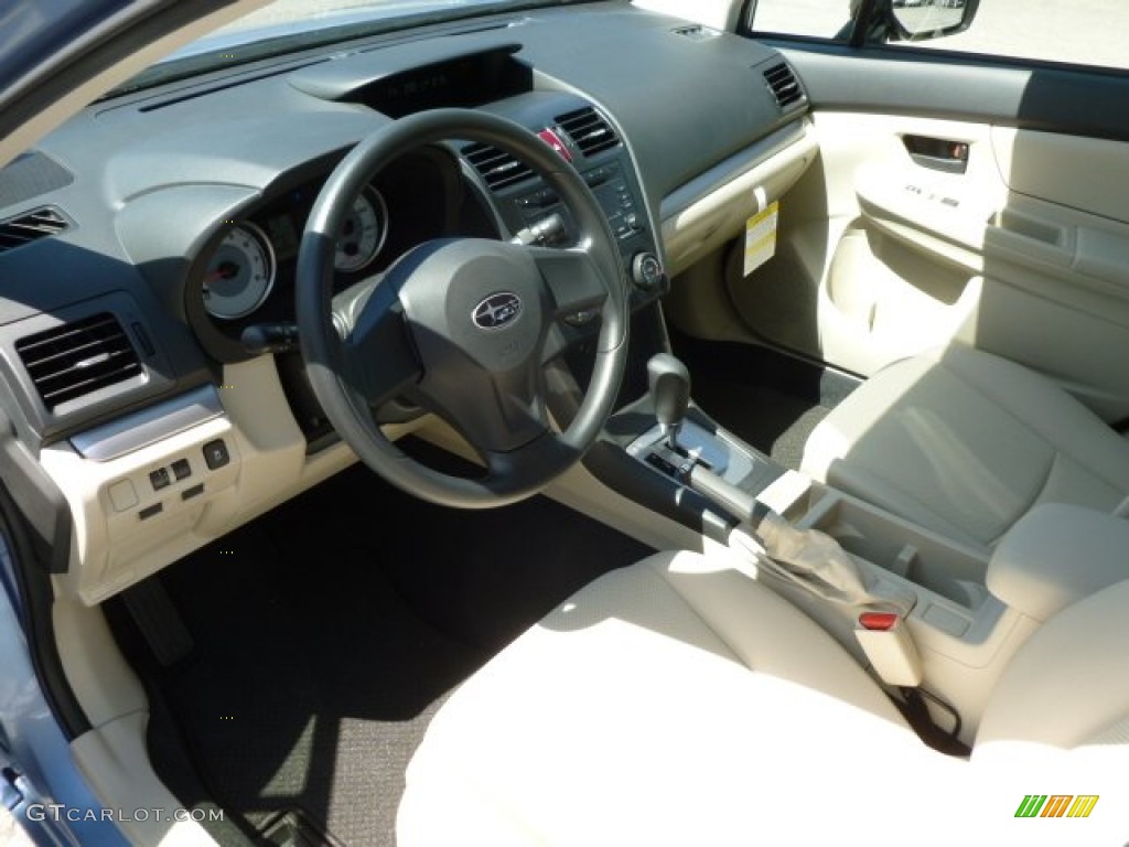 2012 Impreza 2.0i 5 Door - Sky Blue Metallic / Ivory photo #16