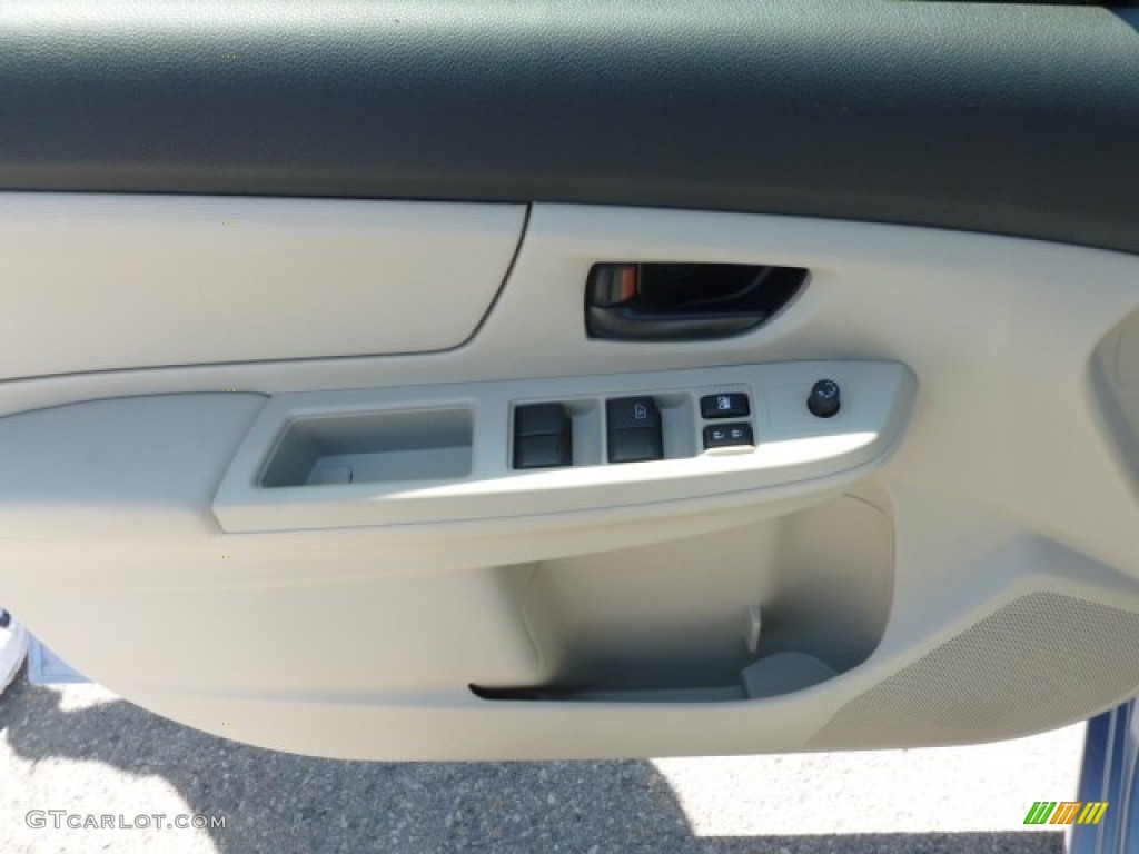2012 Impreza 2.0i 5 Door - Sky Blue Metallic / Ivory photo #17