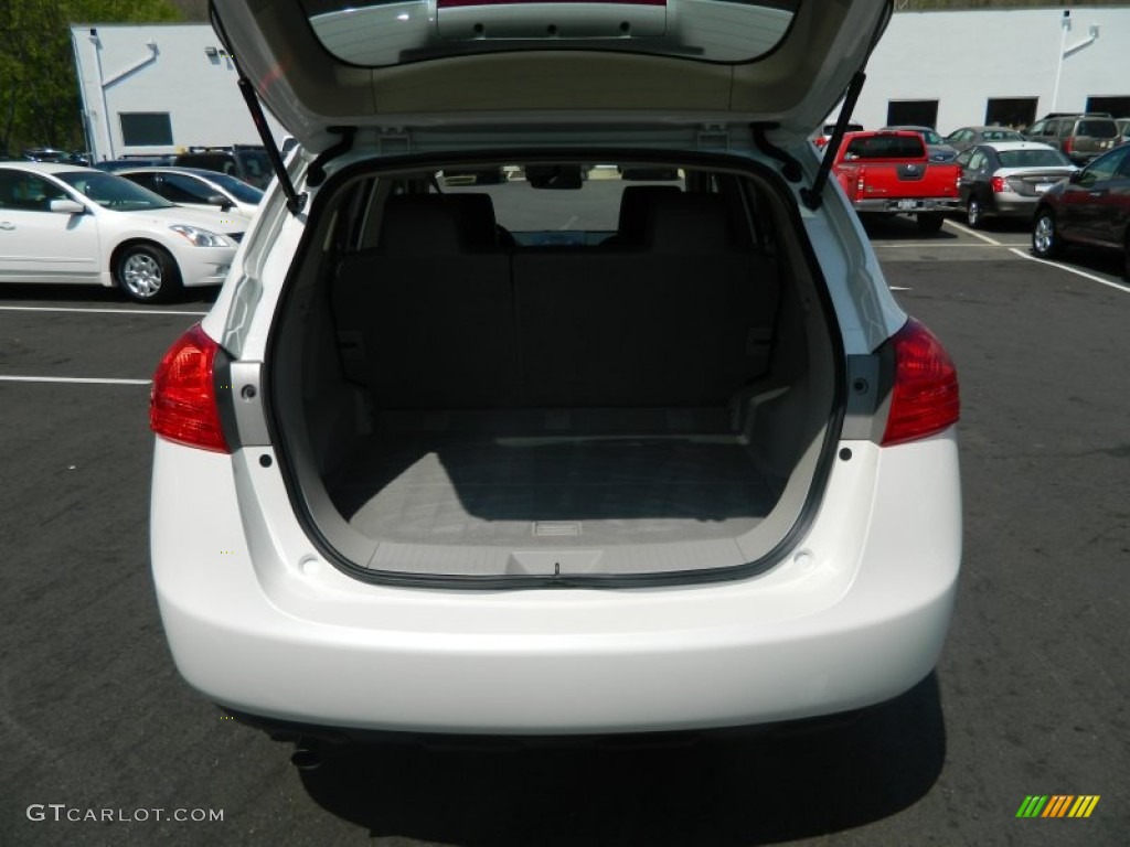 2012 Rogue S Special Edition - Pearl White / Gray photo #15