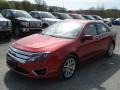 2011 Red Candy Metallic Ford Fusion SEL  photo #4