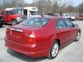 2011 Red Candy Metallic Ford Fusion SEL  photo #8