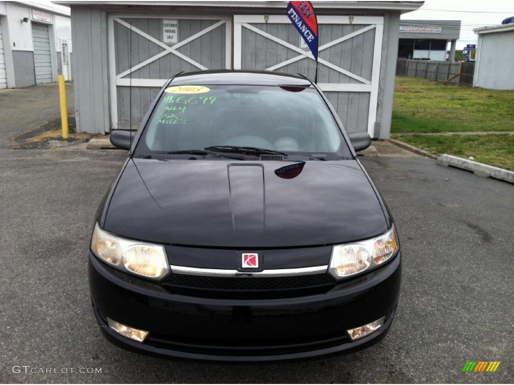 2003 ION 3 Sedan - Black / Gray photo #2