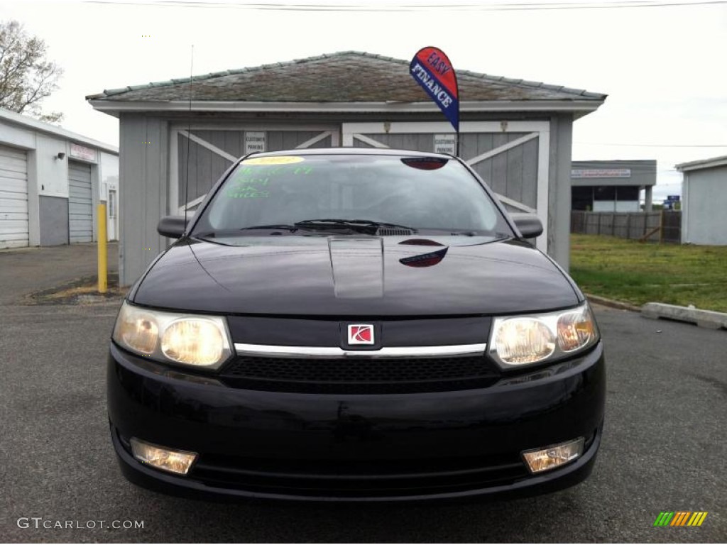 2003 ION 3 Sedan - Black / Gray photo #9