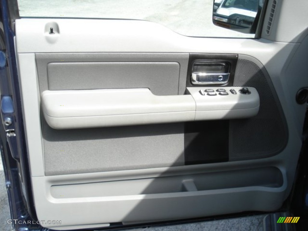 2005 F150 XLT SuperCab 4x4 - True Blue Metallic / Medium Flint Grey photo #12