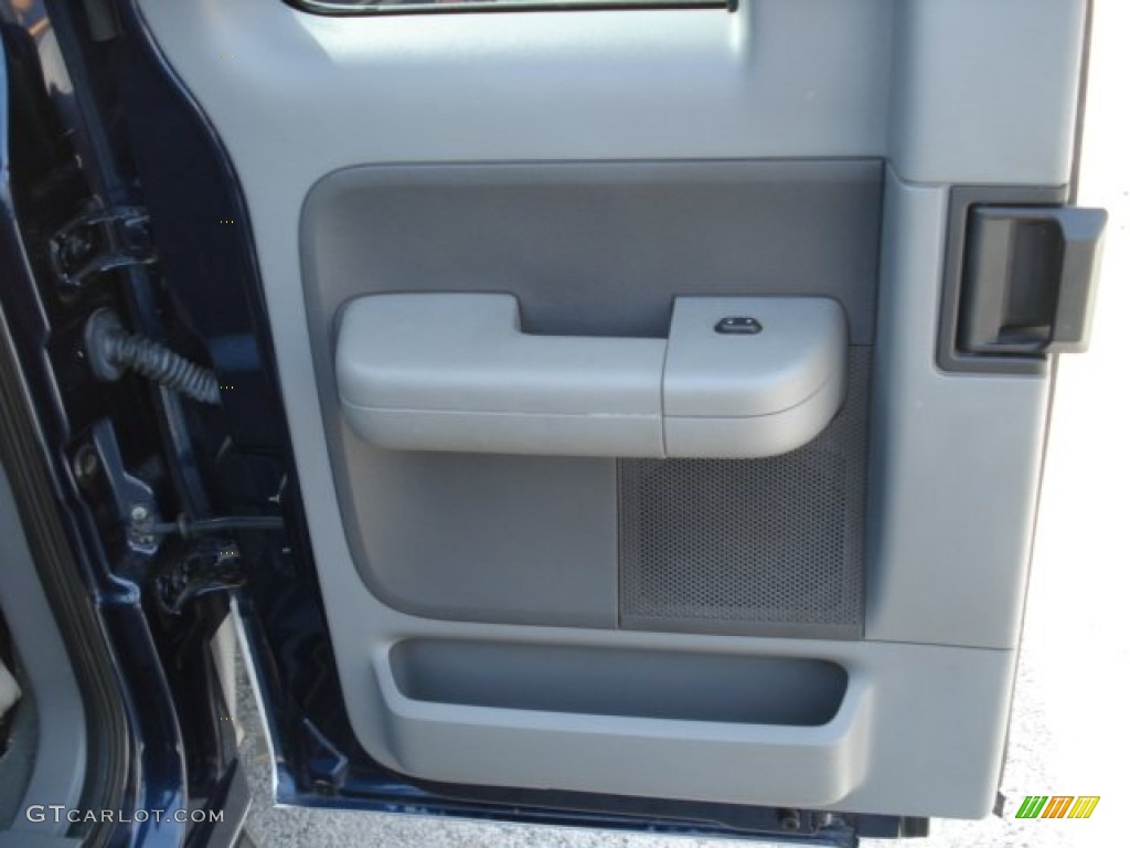 2005 F150 XLT SuperCab 4x4 - True Blue Metallic / Medium Flint Grey photo #14