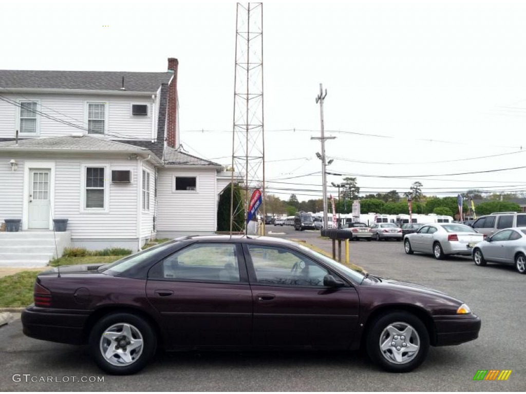 1994 Intrepid Sedan - Black Cherry Pearl / Dark Gray photo #8
