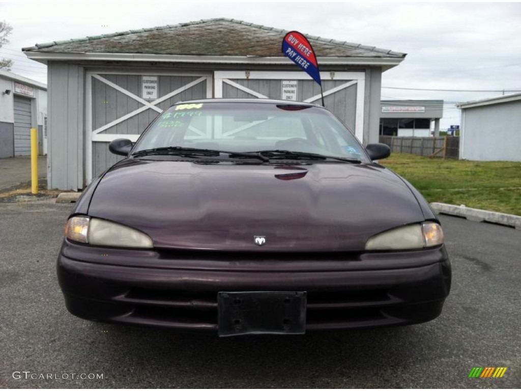 1994 Intrepid Sedan - Black Cherry Pearl / Dark Gray photo #9