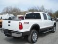 2012 Oxford White Ford F350 Super Duty Lariat Crew Cab 4x4  photo #8