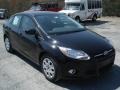 2012 Black Ford Focus SE Sedan  photo #2