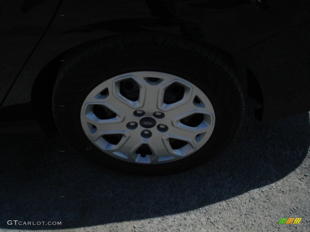 2012 Focus SE Sedan - Black / Charcoal Black photo #9