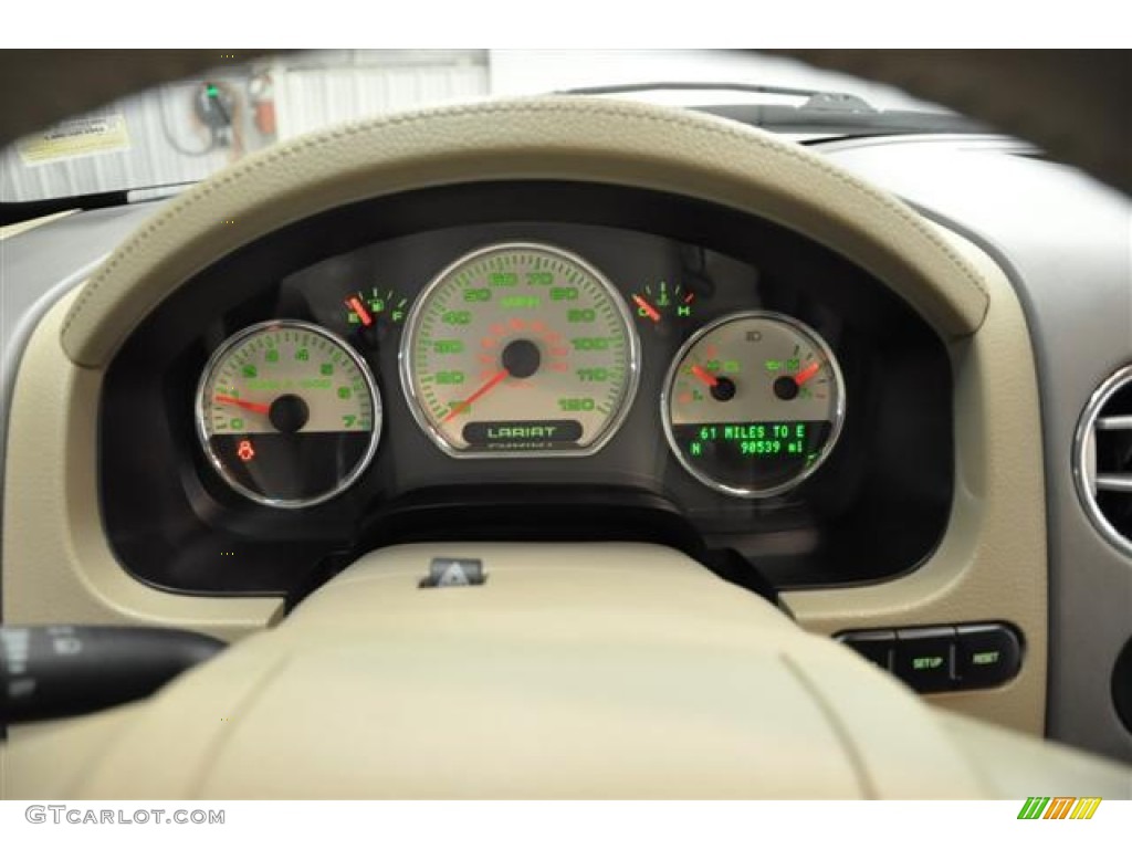 2006 F150 Lariat SuperCrew 4x4 - Black / Tan photo #15