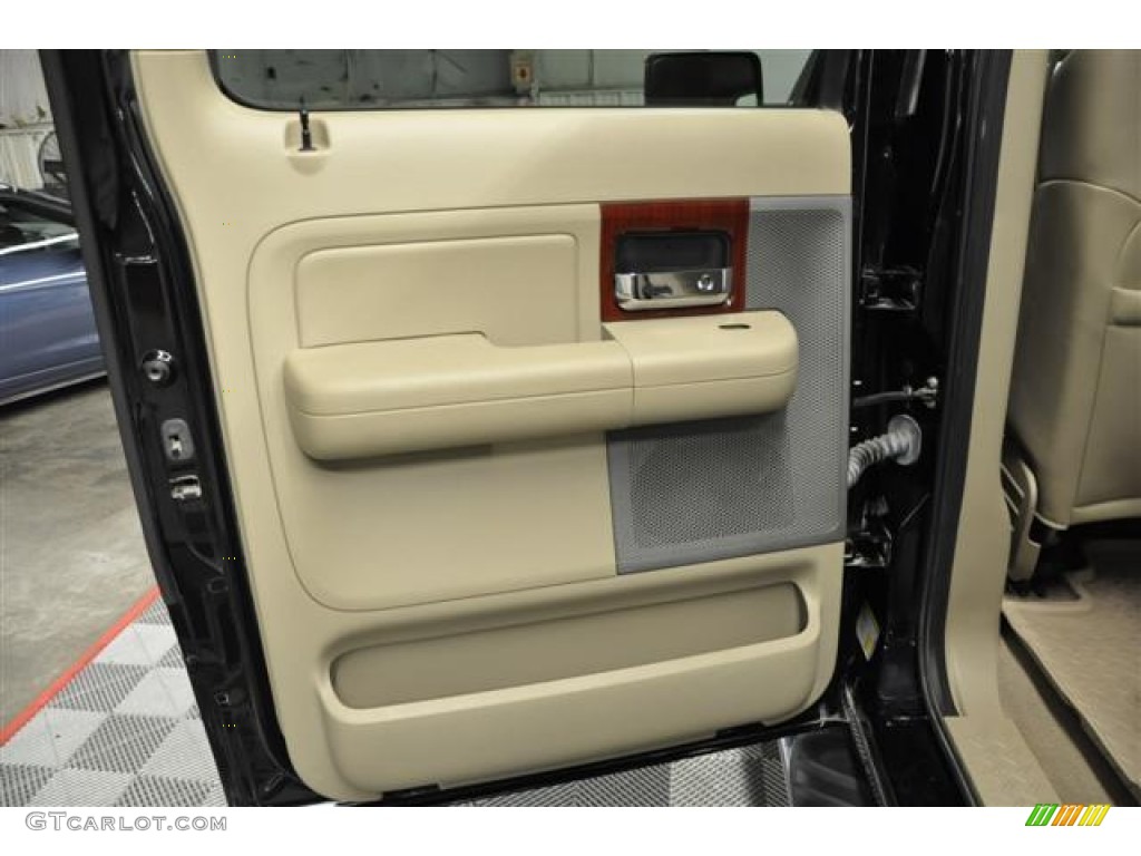 2006 F150 Lariat SuperCrew 4x4 - Black / Tan photo #22