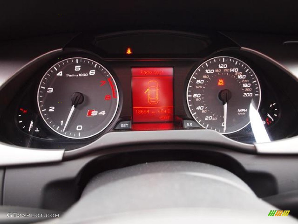 2011 Audi S4 3.0 quattro Sedan Gauges Photo #64165078