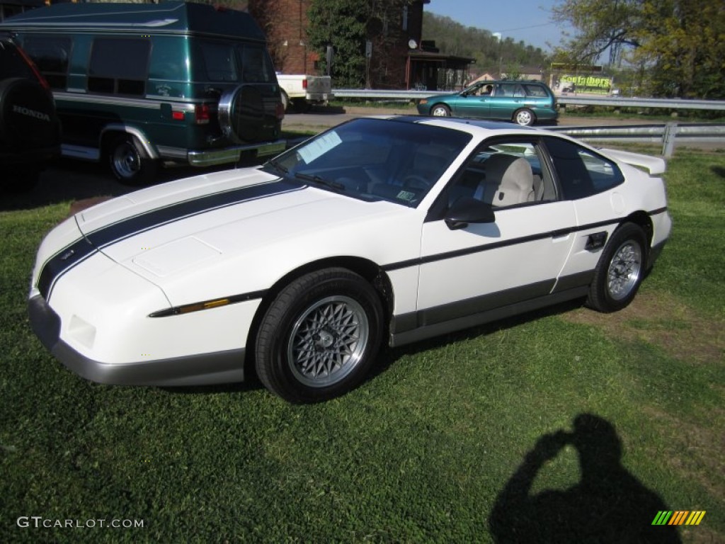 1986 White Pontiac Fiero Gt 64157936 Gtcarlot Com Car