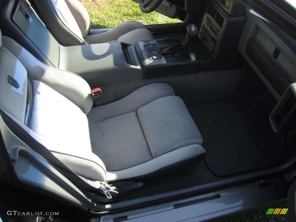 1986 Fiero GT - White / Gray photo #18