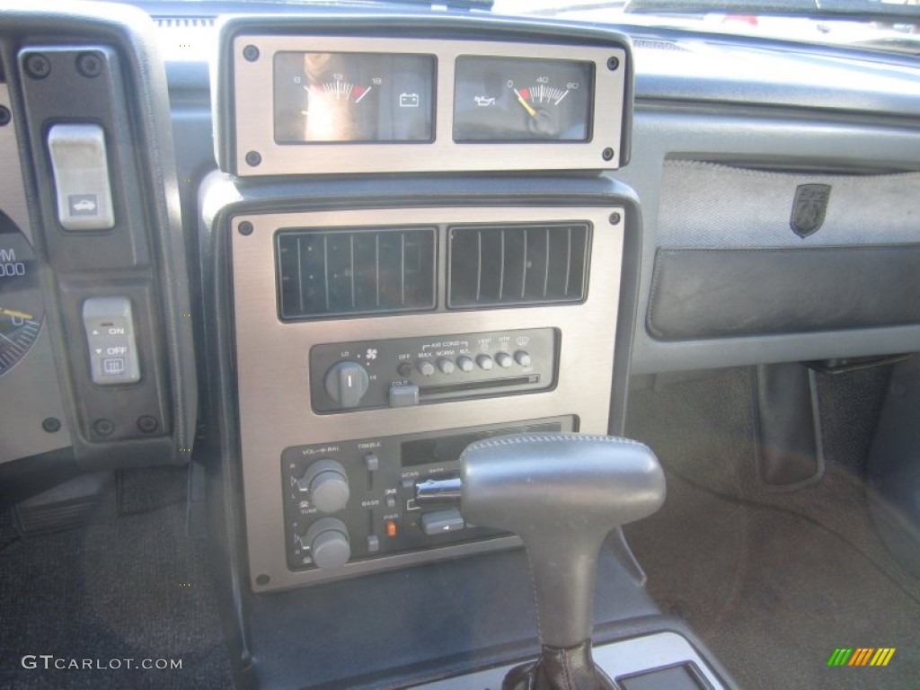 1986 Fiero GT - White / Gray photo #22