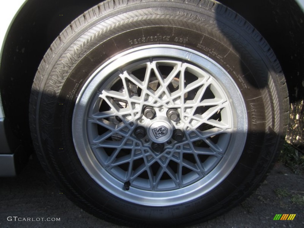 1986 Fiero GT - White / Gray photo #28
