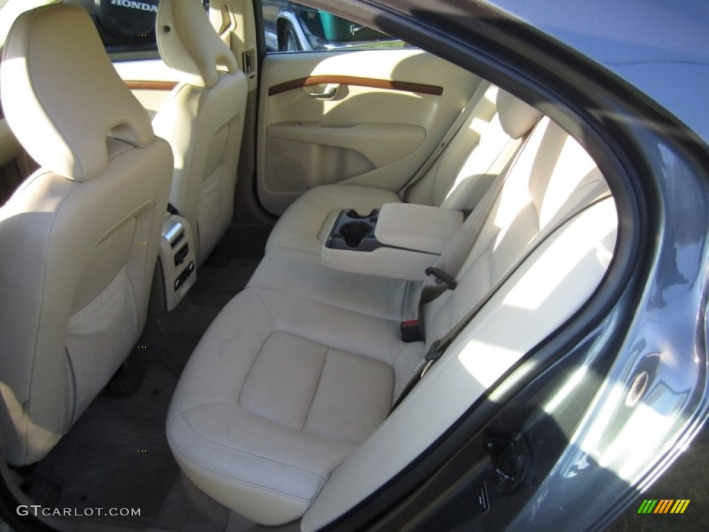 2008 S80 T6 AWD - Titanium Gray Metallic / Sandstone Beige photo #13