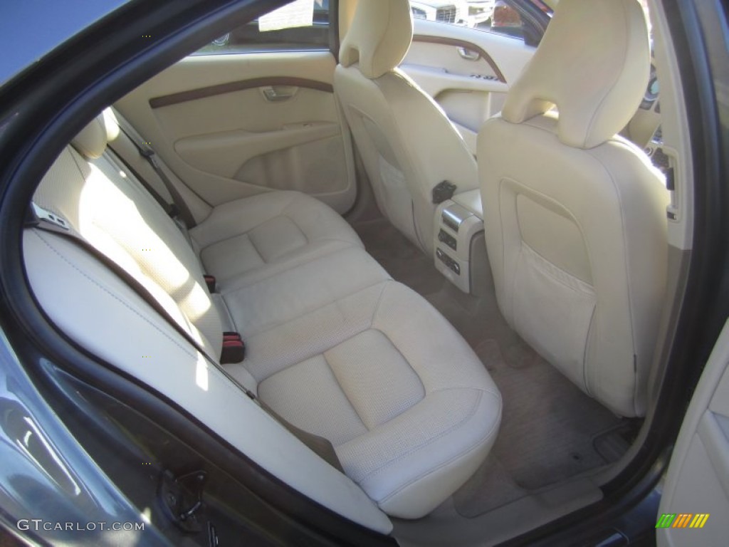 2008 S80 T6 AWD - Titanium Gray Metallic / Sandstone Beige photo #17