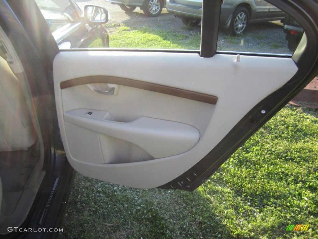 2008 S80 T6 AWD - Titanium Gray Metallic / Sandstone Beige photo #18