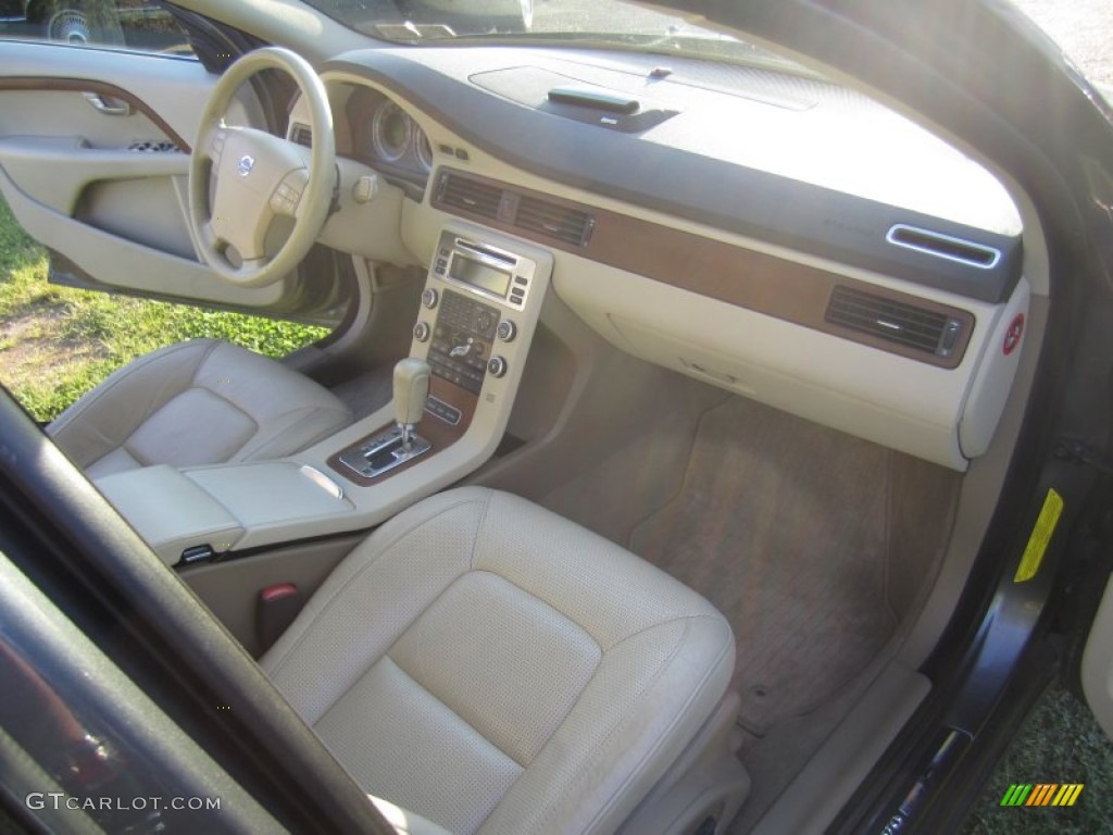 2008 S80 T6 AWD - Titanium Gray Metallic / Sandstone Beige photo #20