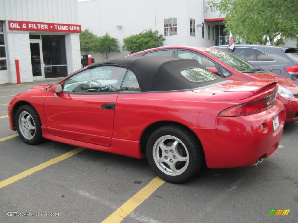 1998 Eclipse Spyder GS - Cayanne Red Pearl / Tan photo #4