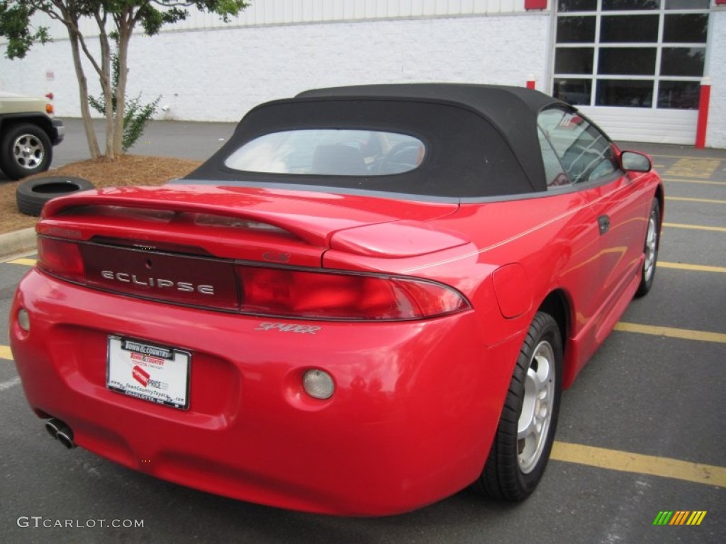 1998 Eclipse Spyder GS - Cayanne Red Pearl / Tan photo #6
