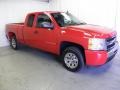 2009 Victory Red Chevrolet Silverado 1500 Extended Cab  photo #1