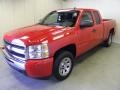 2009 Victory Red Chevrolet Silverado 1500 Extended Cab  photo #3