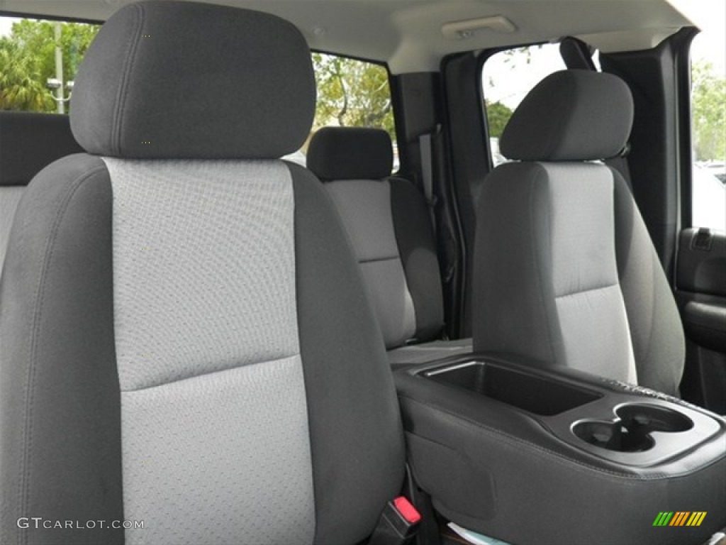 2009 Silverado 1500 LS Extended Cab - Silver Birch Metallic / Dark Titanium photo #16