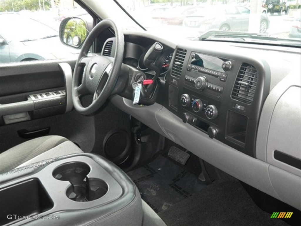 2009 Silverado 1500 LS Extended Cab - Silver Birch Metallic / Dark Titanium photo #19