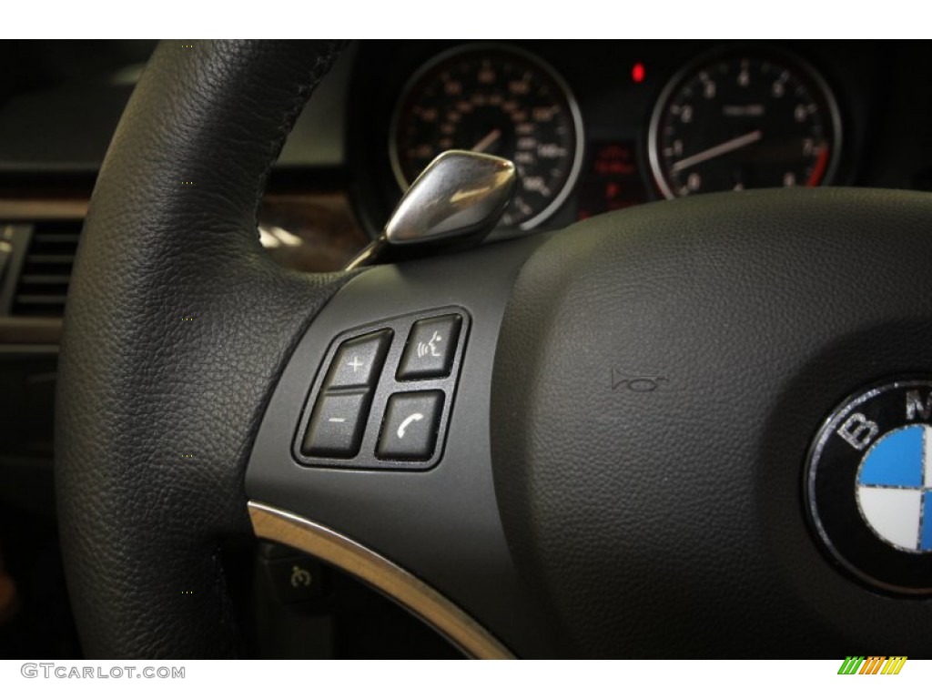 2008 3 Series 335i Convertible - Black Sapphire Metallic / Saddle Brown/Black photo #29