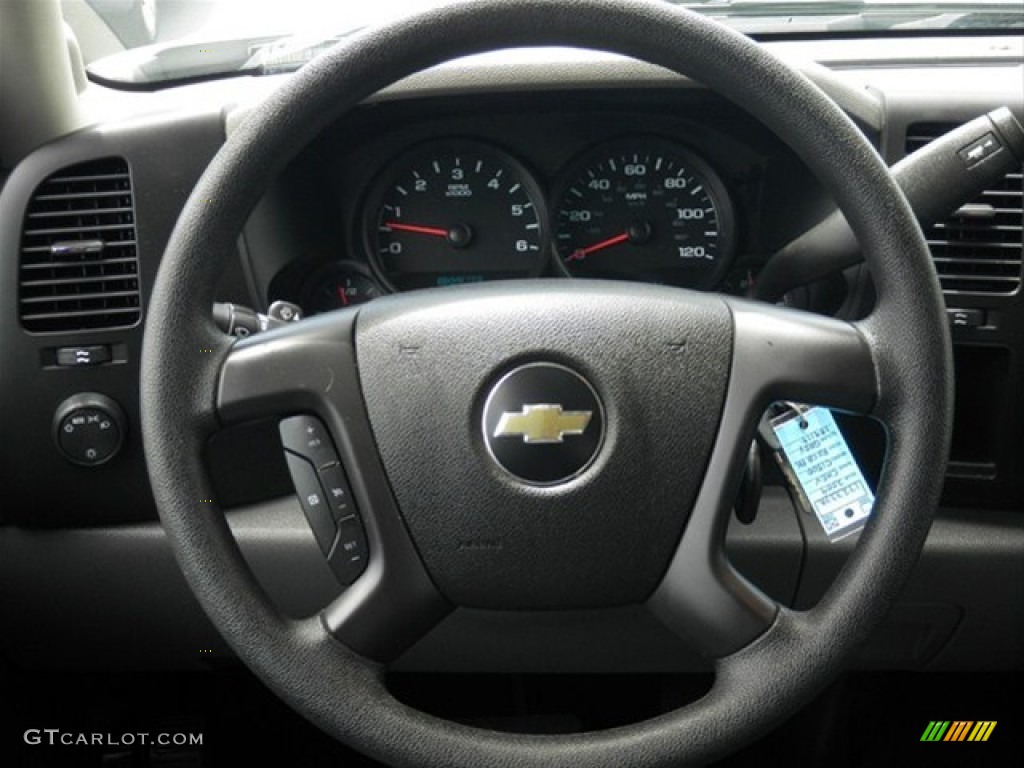 2009 Silverado 1500 LS Extended Cab - Silver Birch Metallic / Dark Titanium photo #23