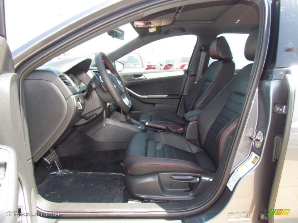 Titan Black Interior 2012 Volkswagen Jetta GLI Autobahn Photo #64170883
