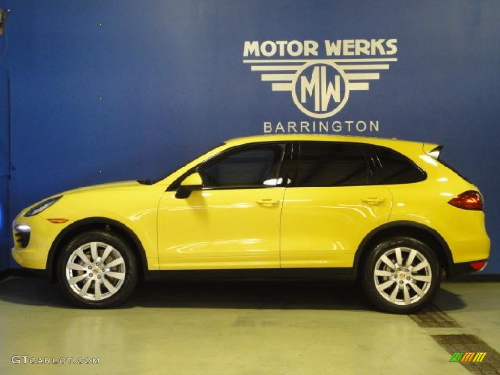 2011 Cayenne S - Sand Yellow / Black photo #5