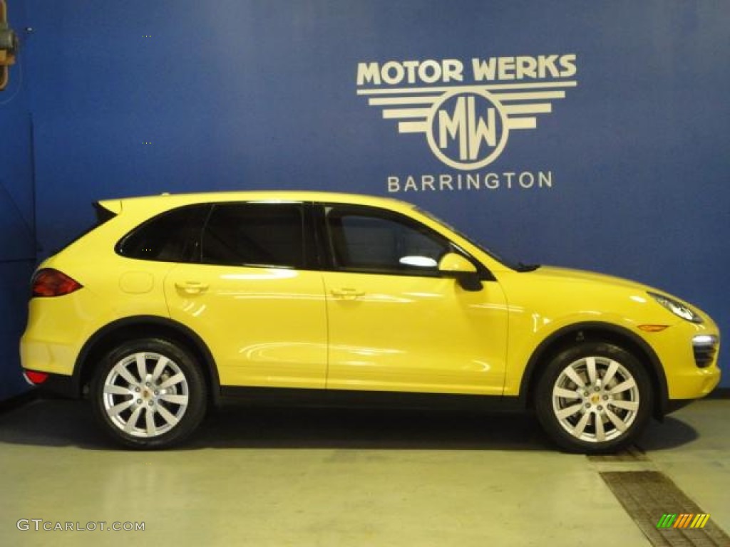 2011 Cayenne S - Sand Yellow / Black photo #10