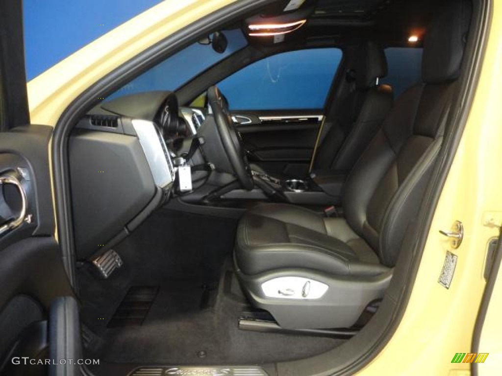 2011 Cayenne S - Sand Yellow / Black photo #13