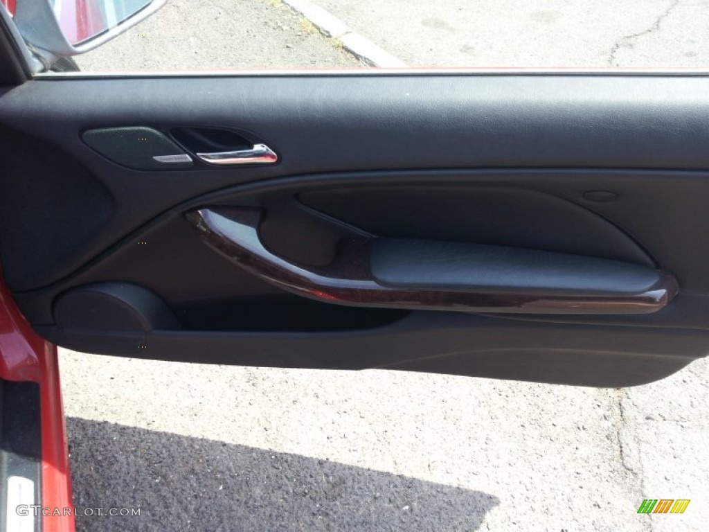 2004 3 Series 330i Coupe - Electric Red / Black photo #12