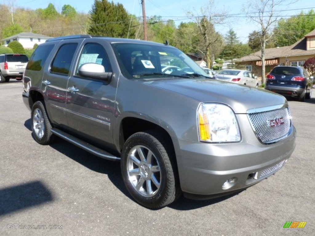 2012 Yukon Denali AWD - Graystone Metallic / Ebony photo #1