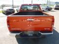 2012 Red Orange Metallic GMC Canyon Work Truck Extended Cab 4x4  photo #6