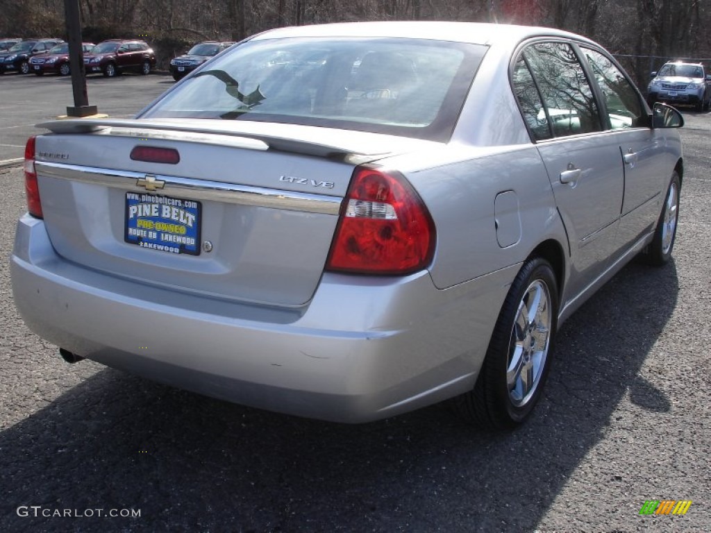 2006 Malibu LTZ Sedan - Silverstone Metallic / Titanium Gray photo #4
