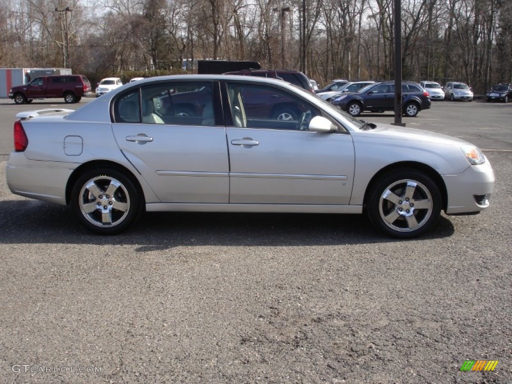 2006 Malibu LTZ Sedan - Silverstone Metallic / Titanium Gray photo #7