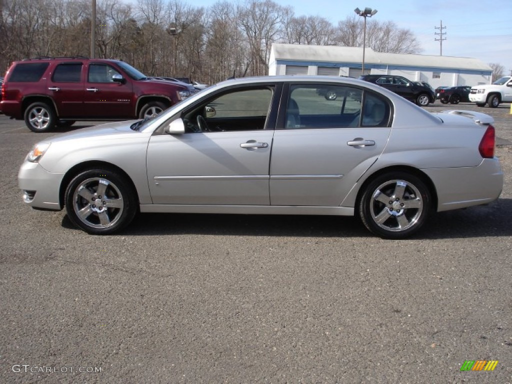 2006 Malibu LTZ Sedan - Silverstone Metallic / Titanium Gray photo #9