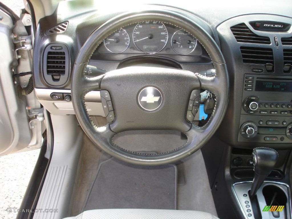 2006 Malibu LTZ Sedan - Silverstone Metallic / Titanium Gray photo #14