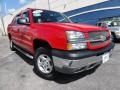 2004 Victory Red Chevrolet Avalanche 1500 4x4  photo #1