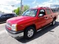 2004 Victory Red Chevrolet Avalanche 1500 4x4  photo #2