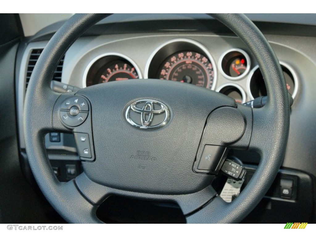 2012 Tundra CrewMax 4x4 - Super White / Black photo #10