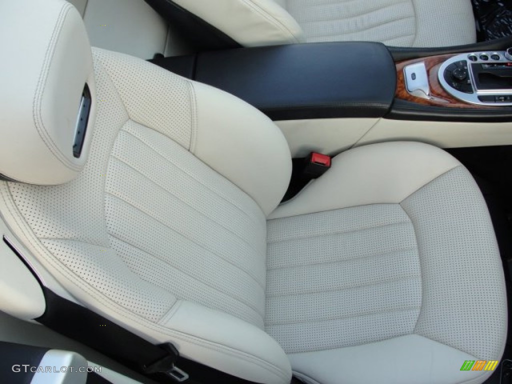 Stone Interior 2009 Mercedes-Benz SL 63 AMG Roadster Photo #64177510