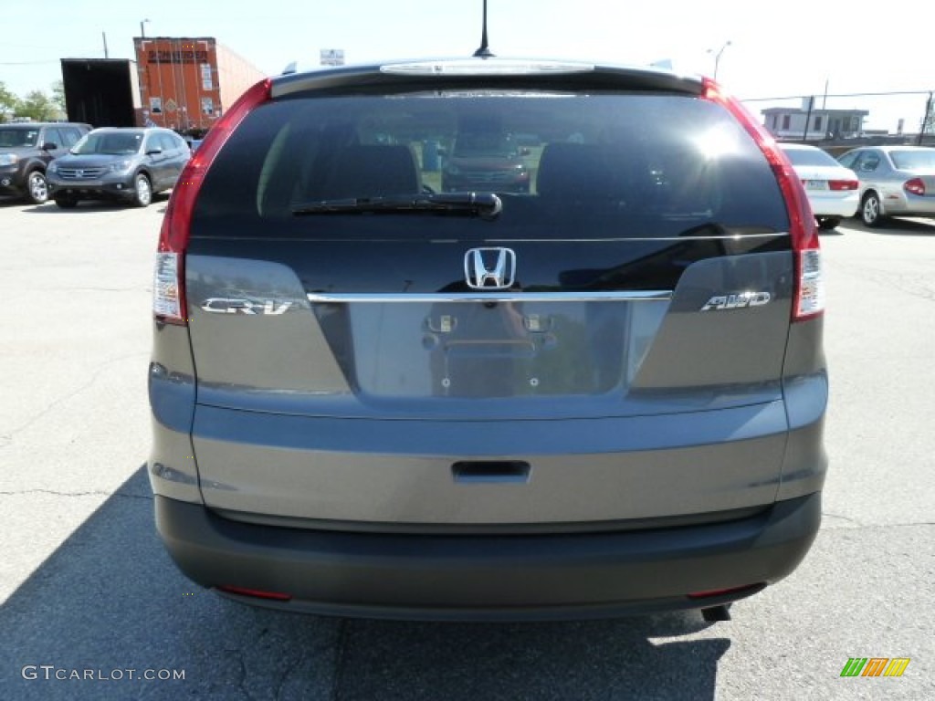 2012 CR-V EX-L 4WD - Polished Metal Metallic / Gray photo #4