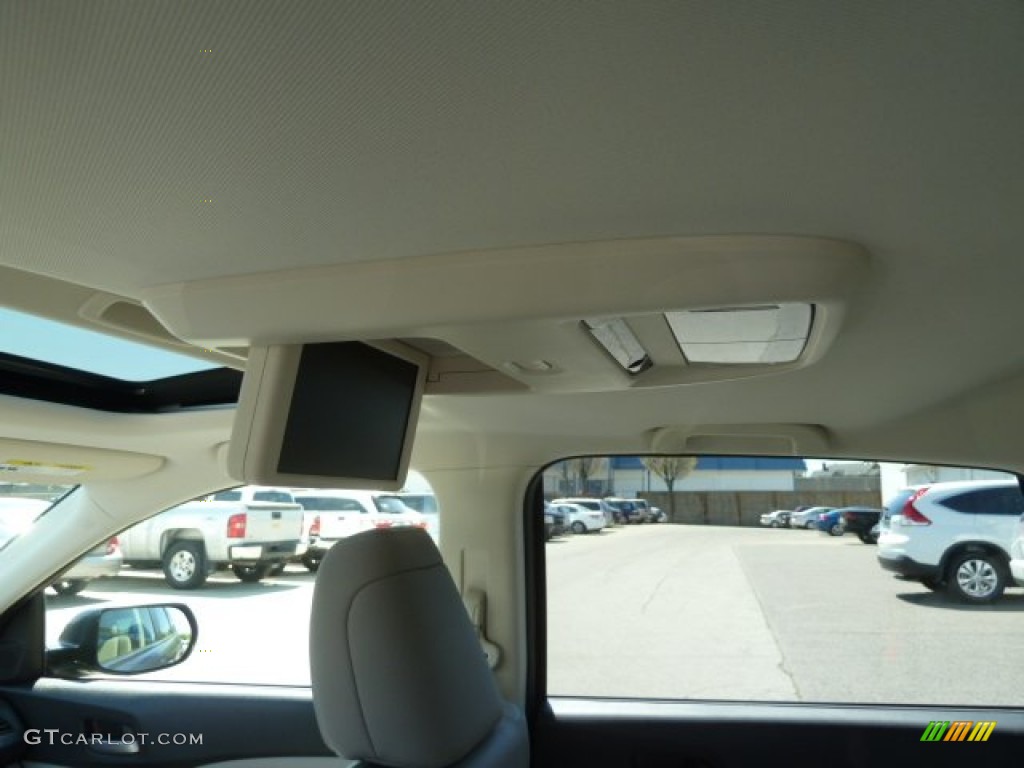 2012 CR-V EX-L 4WD - Polished Metal Metallic / Gray photo #13